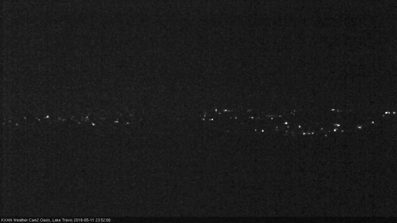 Lake Travis webcam, May 11, 2018 10:55 PM CT