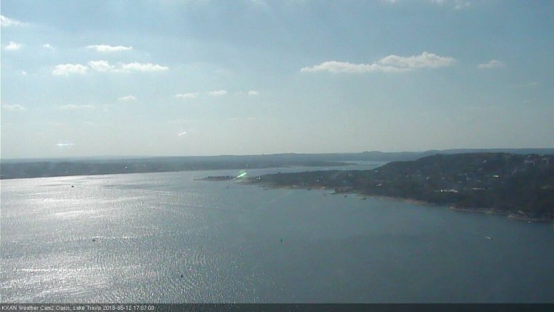 Lake Travis webcam, May 12, 2018 4:10 PM CT