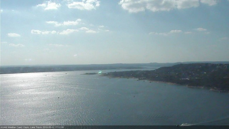 Lake Travis webcam, May 12, 2018 4:15 PM CT
