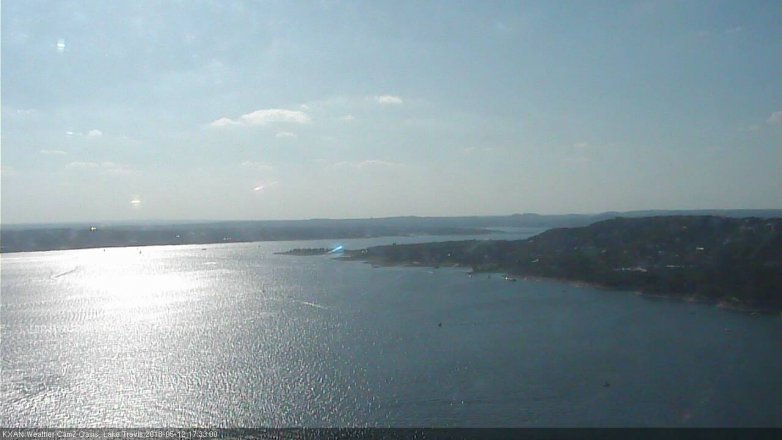 Lake Travis webcam, May 12, 2018 4:35 PM CT
