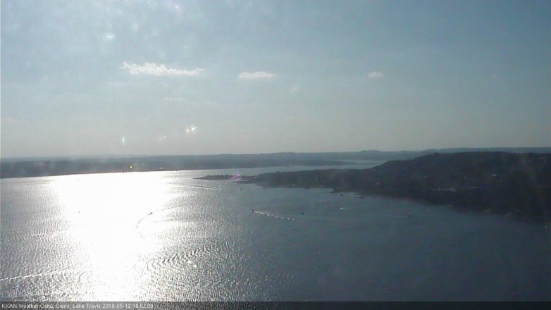 Lake Travis webcam, May 12, 2018 5:05 PM CT
