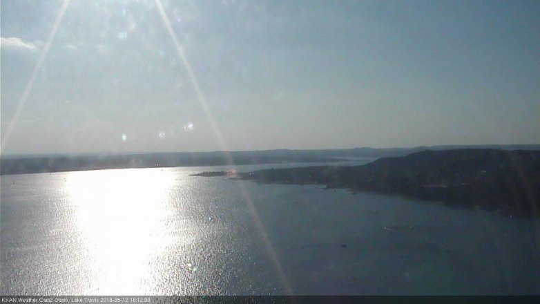 Lake Travis webcam, May 12, 2018 5:15 PM CT