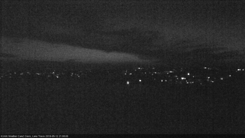 Lake Travis webcam, May 12, 2018 8:10 PM CT