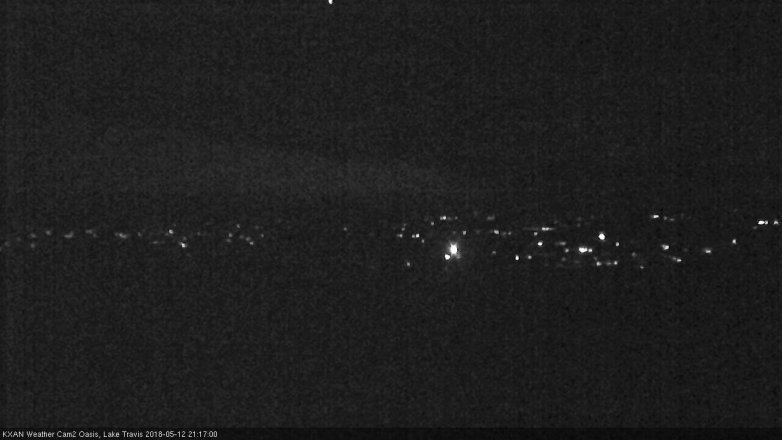Lake Travis webcam, May 12, 2018 8:20 PM CT