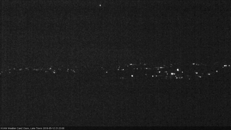 Lake Travis webcam, May 12, 2018 8:25 PM CT