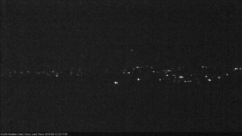 Lake Travis webcam, May 12, 2018 9:20 PM CT
