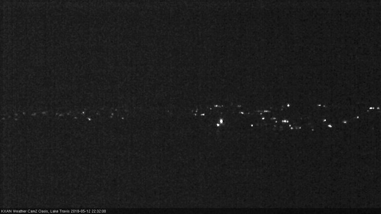 Lake Travis webcam, May 12, 2018 9:35 PM CT