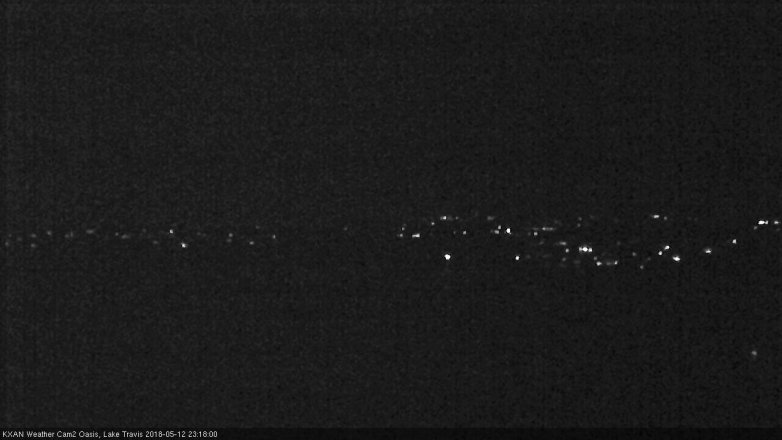 Lake Travis webcam, May 12, 2018 10:20 PM CT