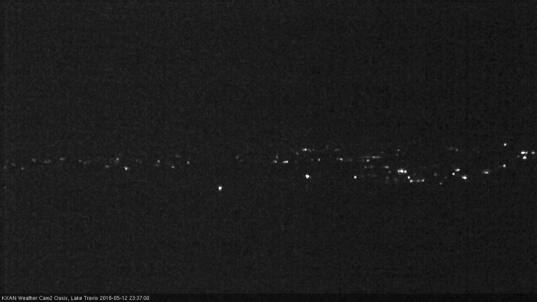 Lake Travis webcam, May 12, 2018 10:40 PM CT