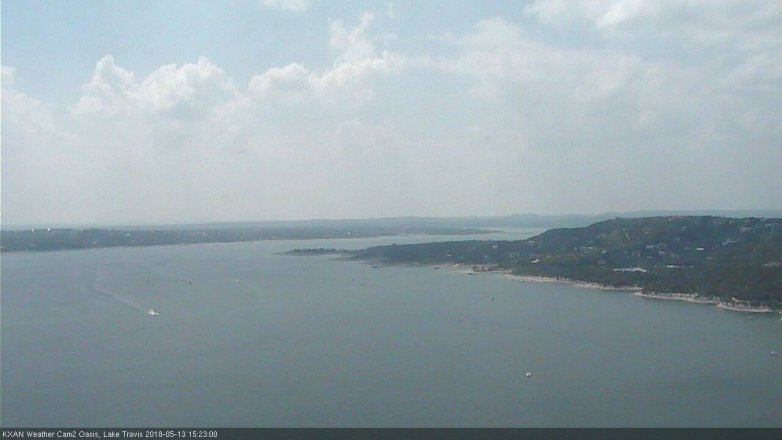 Lake Travis webcam, May 13, 2018 2:25 PM CT