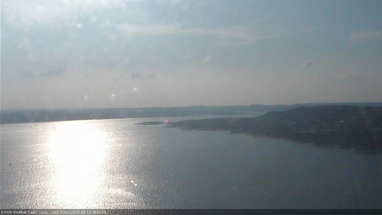 Lake Travis webcam, May 13, 2018 5:05 PM CT