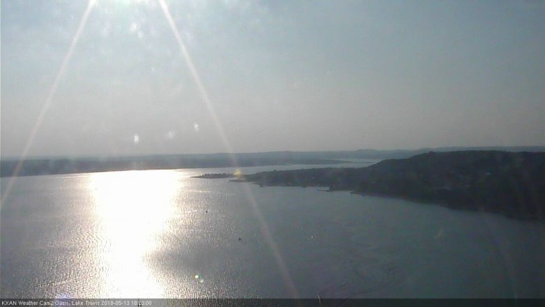 Lake Travis webcam, May 13, 2018 5:25 PM CT