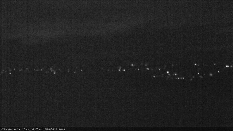 Lake Travis webcam, May 13, 2018 8:10 PM CT