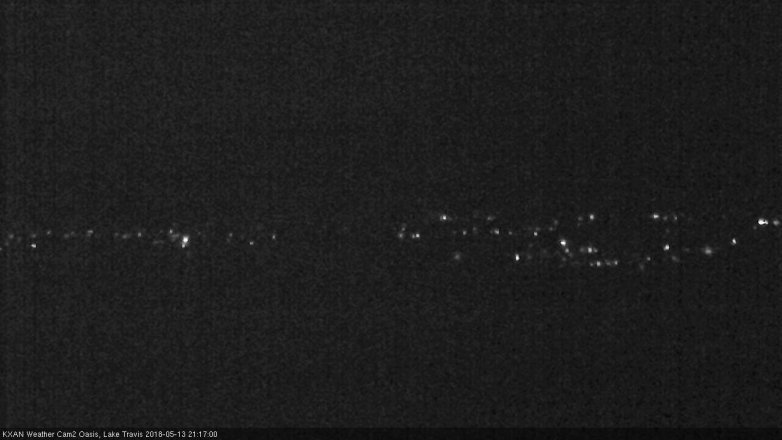 Lake Travis webcam, May 13, 2018 8:20 PM CT