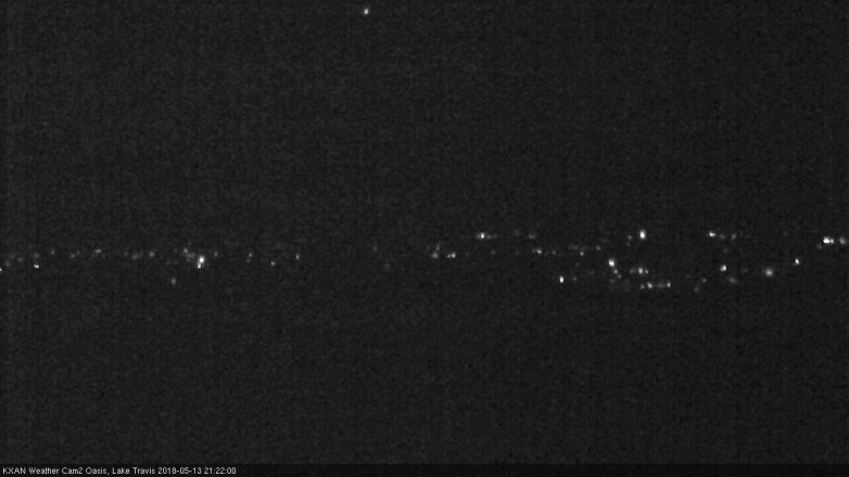 Lake Travis webcam, May 13, 2018 8:25 PM CT