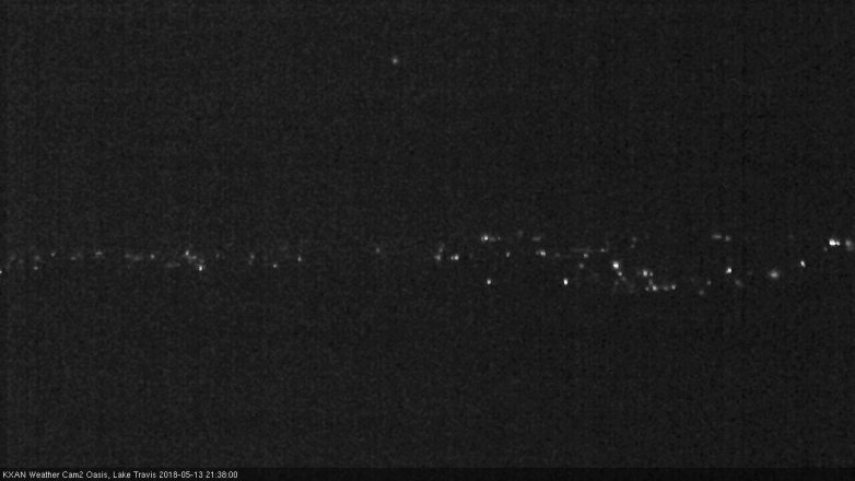 Lake Travis webcam, May 13, 2018 8:40 PM CT