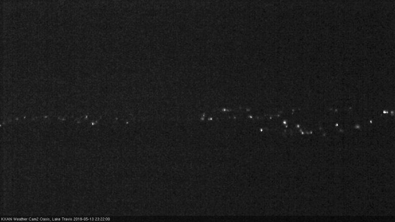 Lake Travis webcam, May 13, 2018 10:25 PM CT