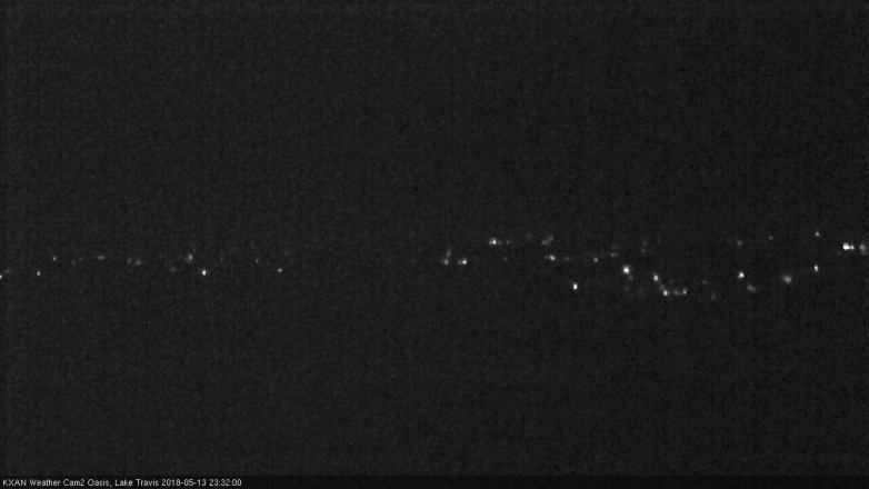 Lake Travis webcam, May 13, 2018 10:35 PM CT