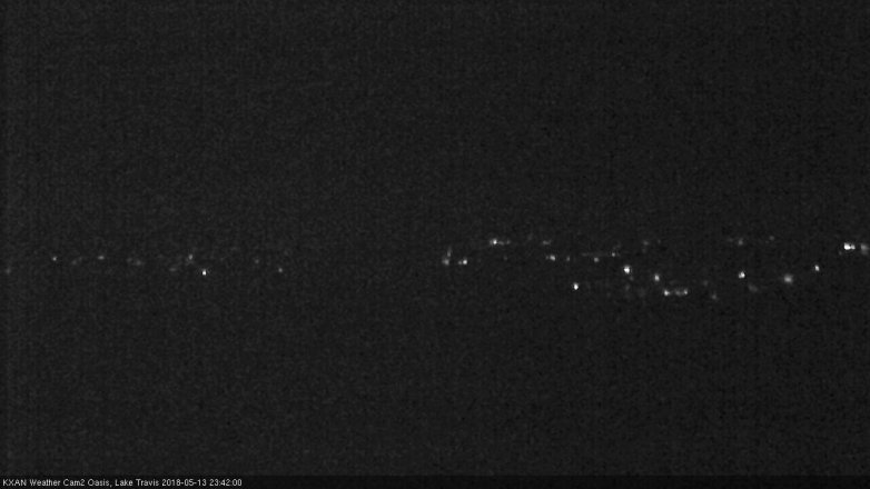 Lake Travis webcam, May 13, 2018 10:45 PM CT