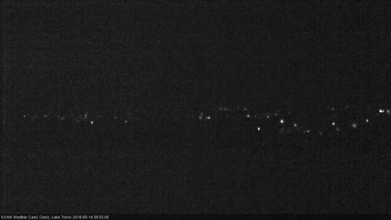 Lake Travis webcam, May 13, 2018 11:55 PM CT