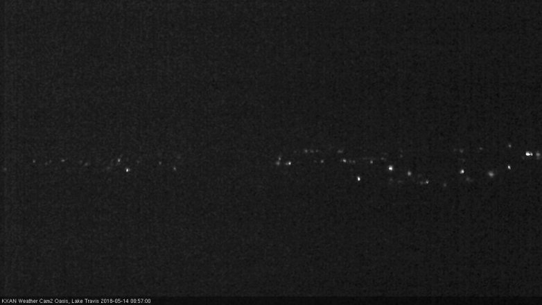 Lake Travis webcam, May 13, 2018 12:00 AM CT