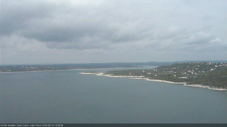 Lake Travis webcam, May 14, 2018 10:00 AM CT