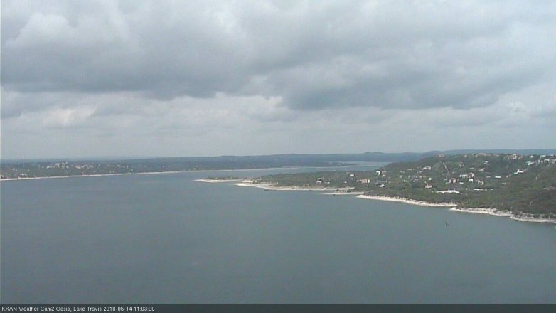 Lake Travis webcam, May 14, 2018 10:05 AM CT
