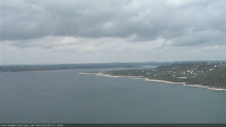 Lake Travis webcam, May 14, 2018 10:10 AM CT