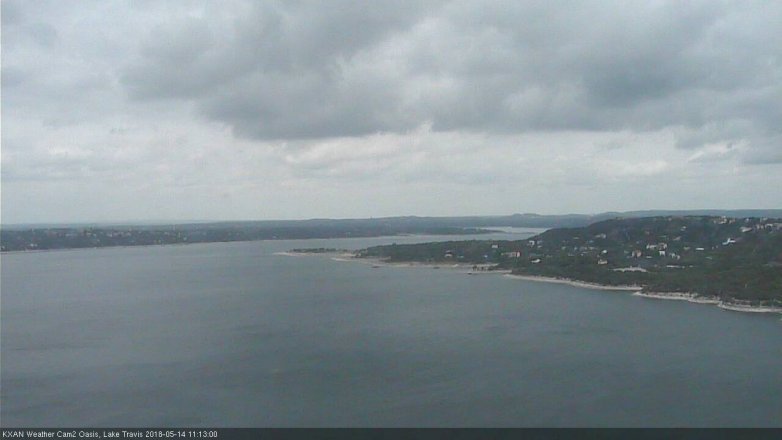 Lake Travis webcam, May 14, 2018 10:15 AM CT