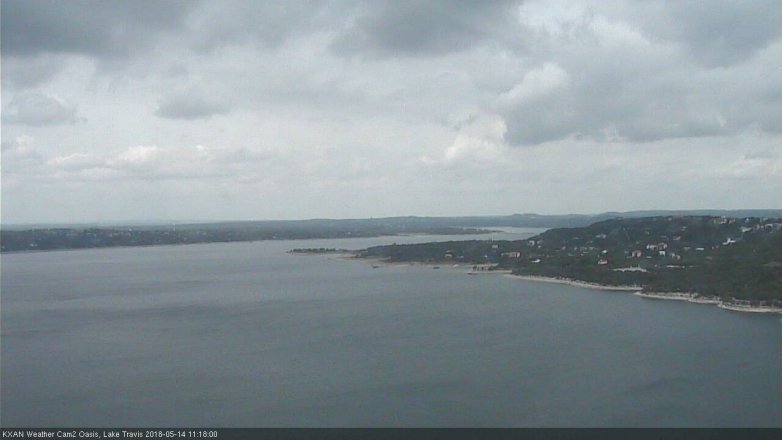 Lake Travis webcam, May 14, 2018 10:20 AM CT