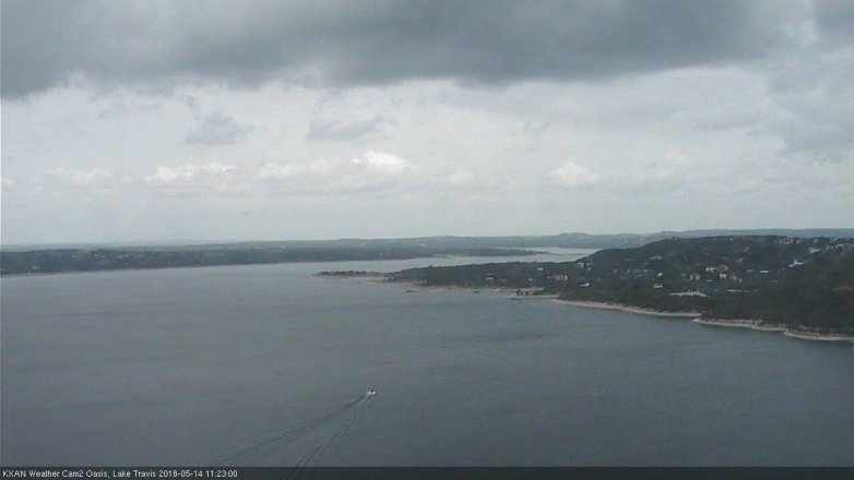 Lake Travis webcam, May 14, 2018 10:25 AM CT