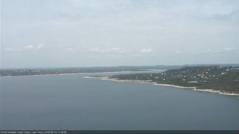 Lake Travis webcam, May 14, 2018 10:40 AM CT