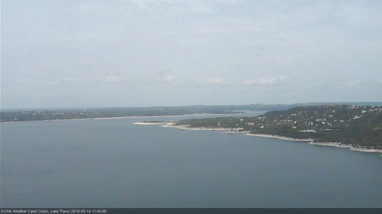 Lake Travis webcam, May 14, 2018 10:45 AM CT
