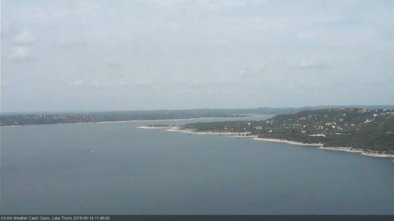 Lake Travis webcam, May 14, 2018 10:50 AM CT