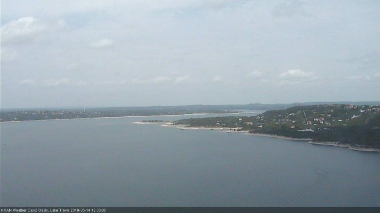 Lake Travis webcam, May 14, 2018 11:05 AM CT