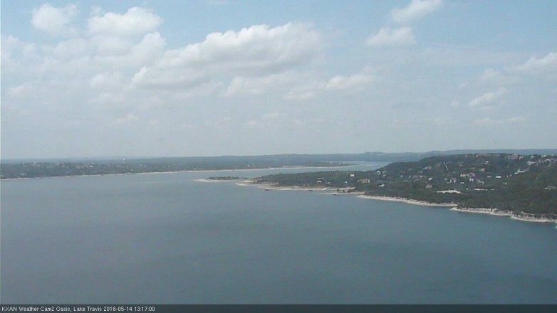 Lake Travis webcam, May 14, 2018 12:20 PM CT
