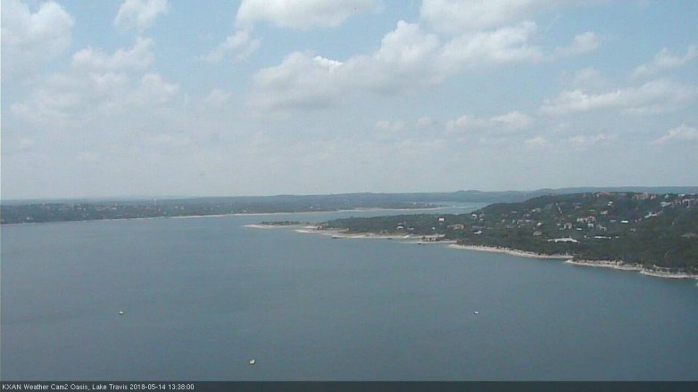 Lake Travis webcam, May 14, 2018 12:40 PM CT