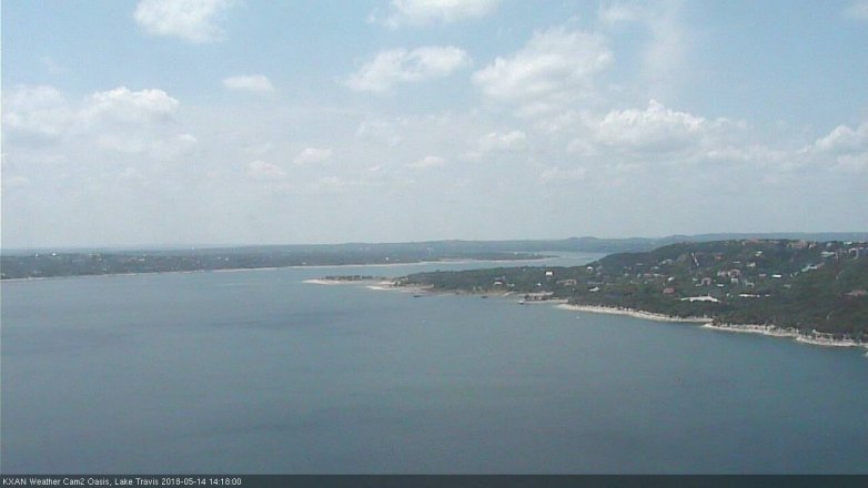 Lake Travis webcam, May 14, 2018 1:20 PM CT