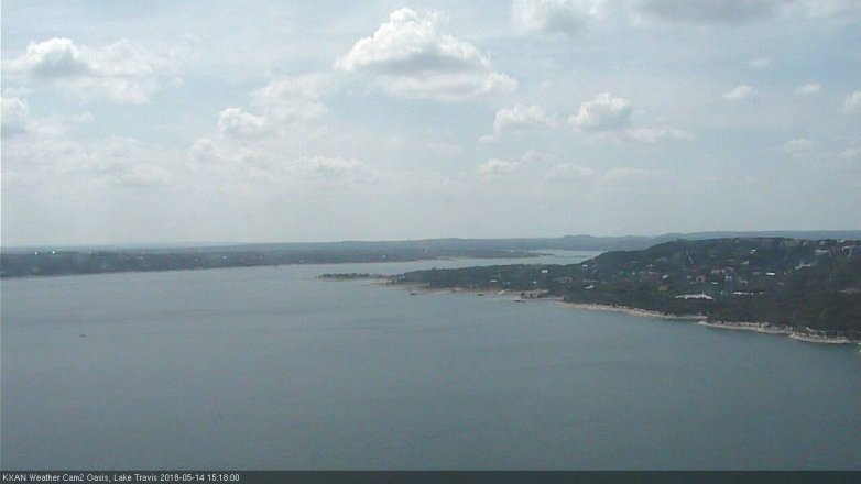 Lake Travis webcam, May 14, 2018 2:20 PM CT