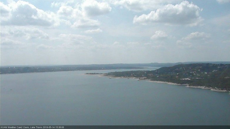 Lake Travis webcam, May 14, 2018 2:40 PM CT