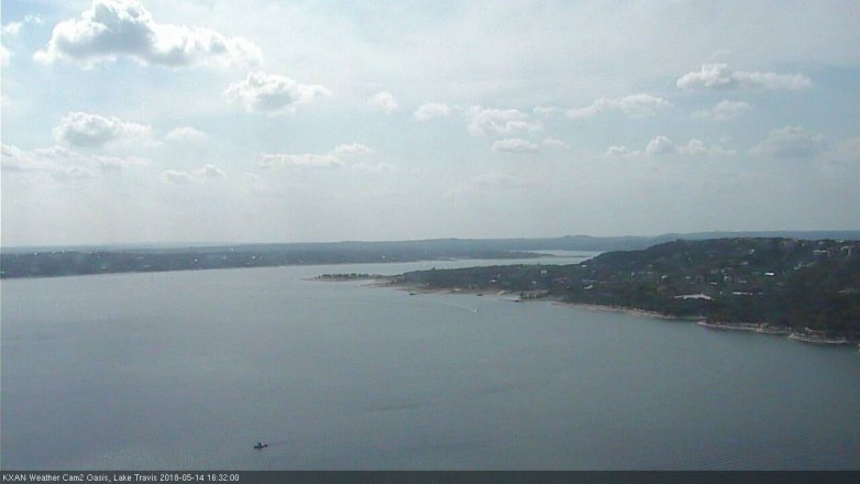 Lake Travis webcam, May 14, 2018 3:35 PM CT