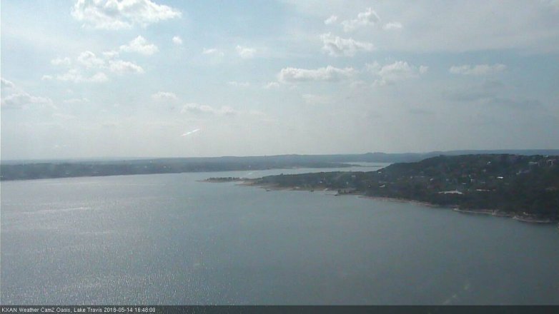 Lake Travis webcam, May 14, 2018 3:50 PM CT