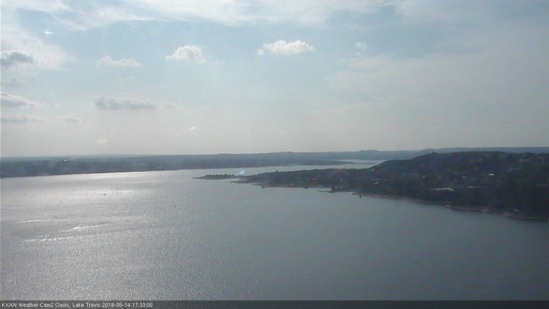 Lake Travis webcam, May 14, 2018 4:35 PM CT