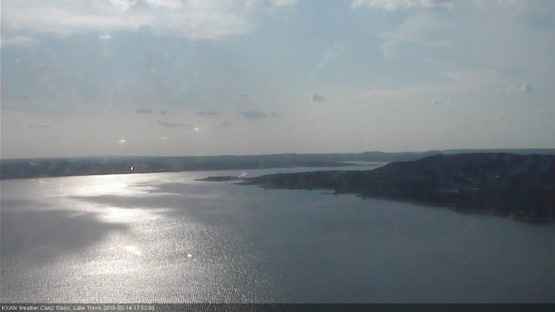 Lake Travis webcam, May 14, 2018 4:55 PM CT