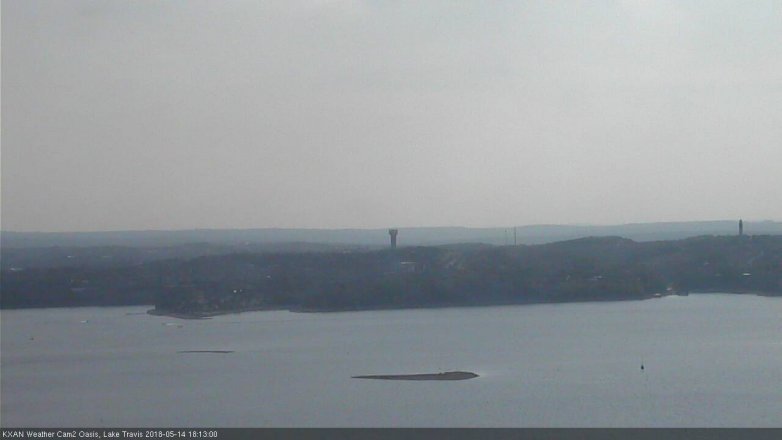 Lake Travis webcam, May 14, 2018 5:15 PM CT