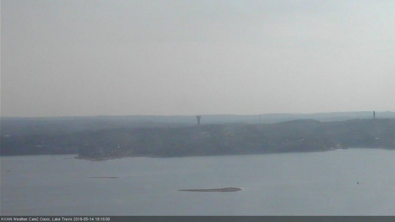 Lake Travis webcam, May 14, 2018 5:20 PM CT