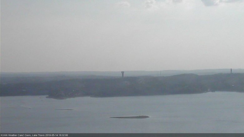 Lake Travis webcam, May 14, 2018 5:35 PM CT
