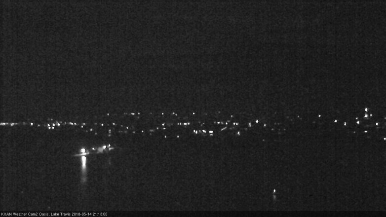 Lake Travis webcam, May 14, 2018 8:15 PM CT