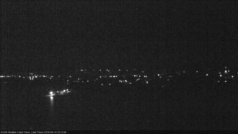 Lake Travis webcam, May 14, 2018 10:15 PM CT