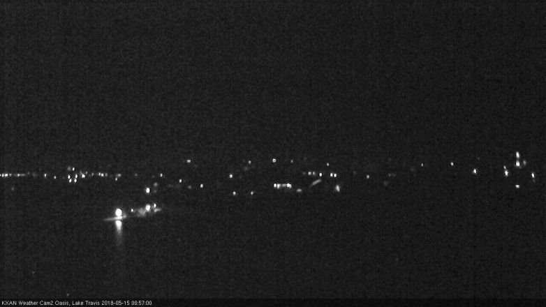Lake Travis webcam, May 14, 2018 12:00 AM CT